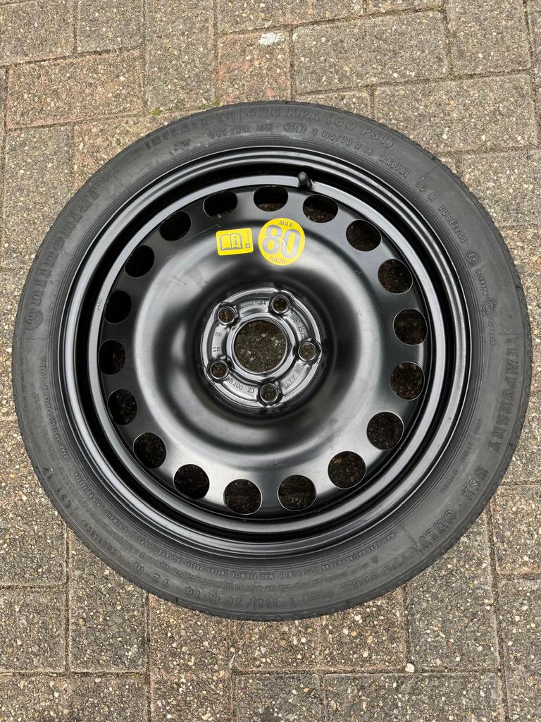 Ruimtebesparende reservewiel 16” Opel Astra., Ophalen, Nieuw