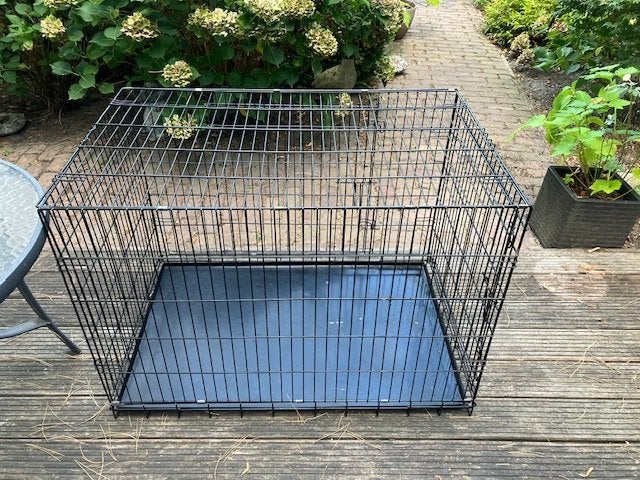 Honden bench groot, Ophalen, Gebruikt