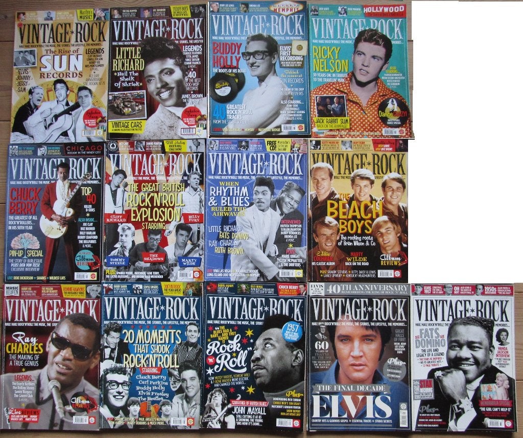 Collectie Vintage Rock Magazines 27 exemplaren, Ophalen of Verzenden, 1980 tot heden, Buitenland, Tijdschrift