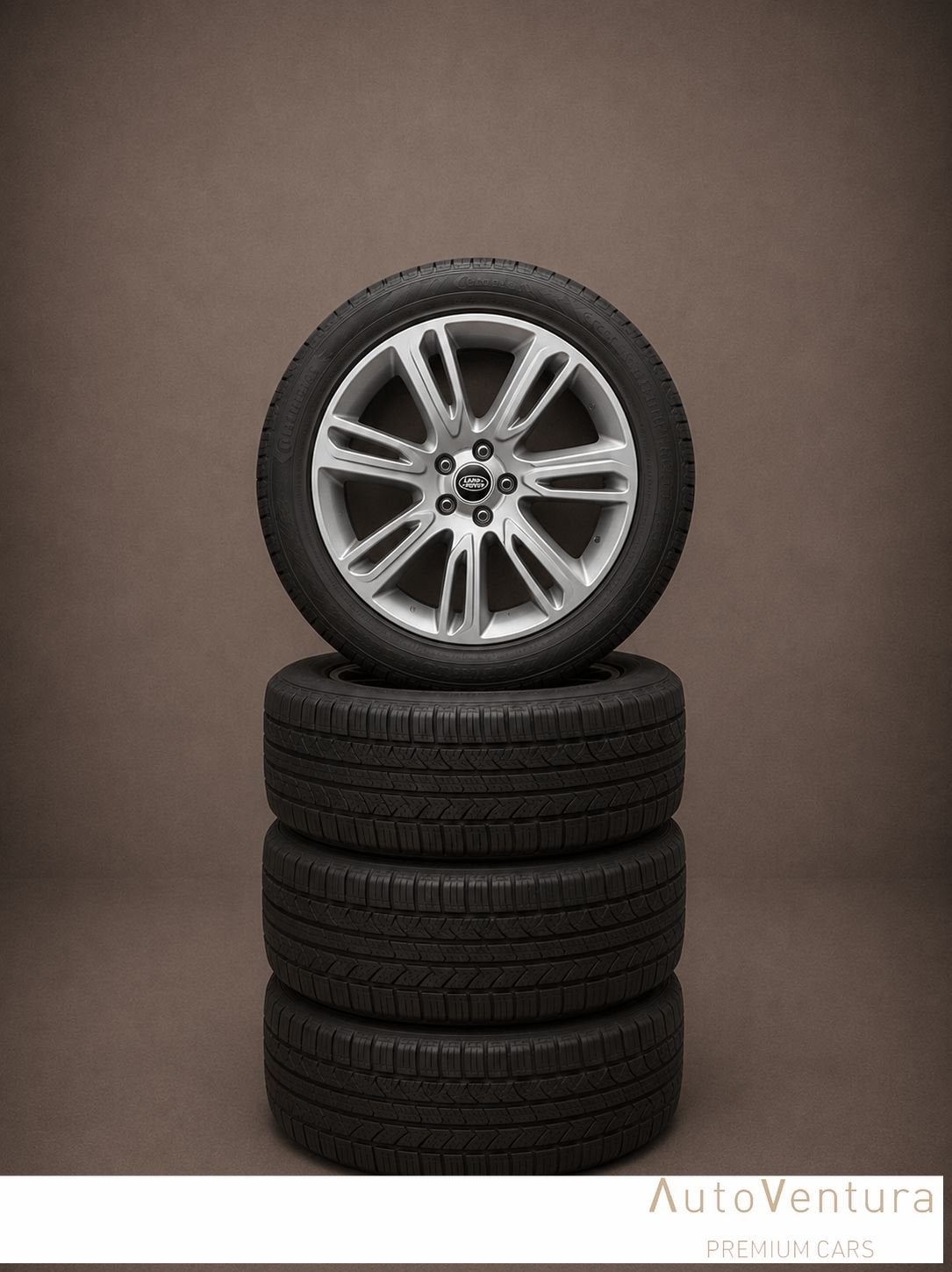 Land Rover velar  - Continental Crosscontact -  235/55/R19 W, Auto-onderdelen, 19 inch, Gebruikt, -, -