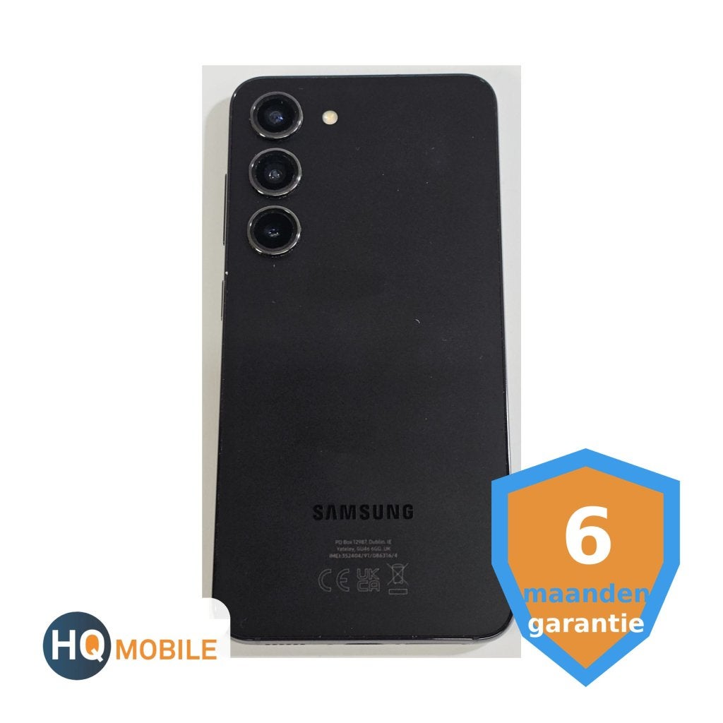 Samsung Galaxy S23 - 128GB - Zwart | Tweedehands