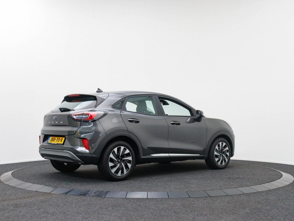 Ford Puma 1.0 EB Hybrid Titanium Automaat | Private lease 43, 12 maanden, Stof, Lichtsensor, 665 kg