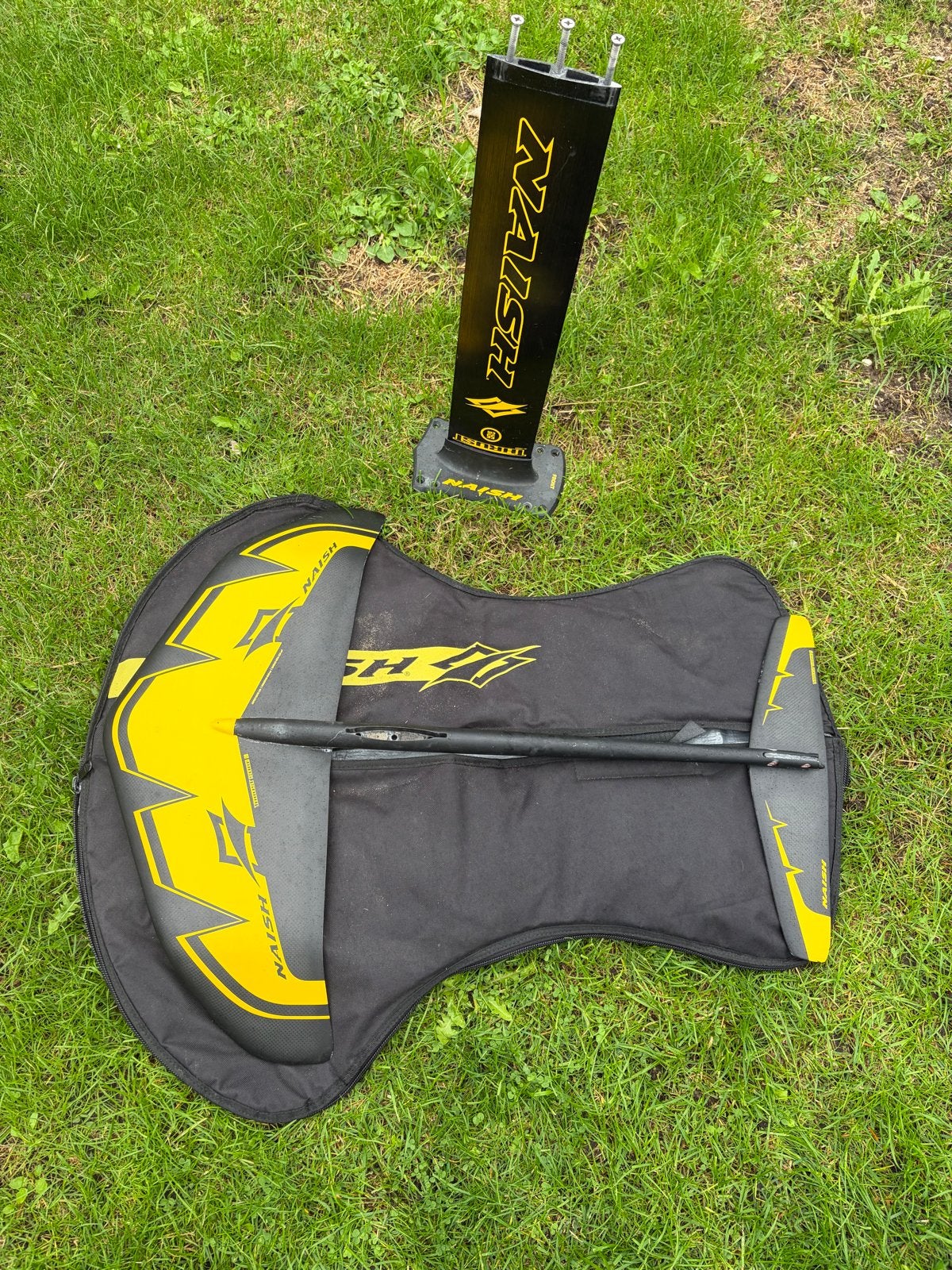 Naish Wingsurf Foil met draagtas 1236m2, Ophalen, Zo goed als nieuw, Foil, Met draagtas