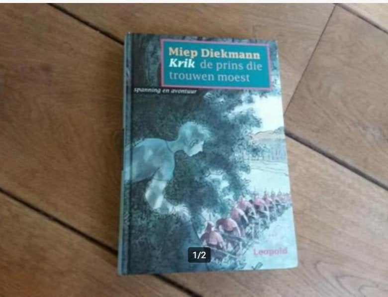Miep Diekmann - Krik, de prins die trouwen moest, Ophalen of Verzenden, Zo goed als nieuw