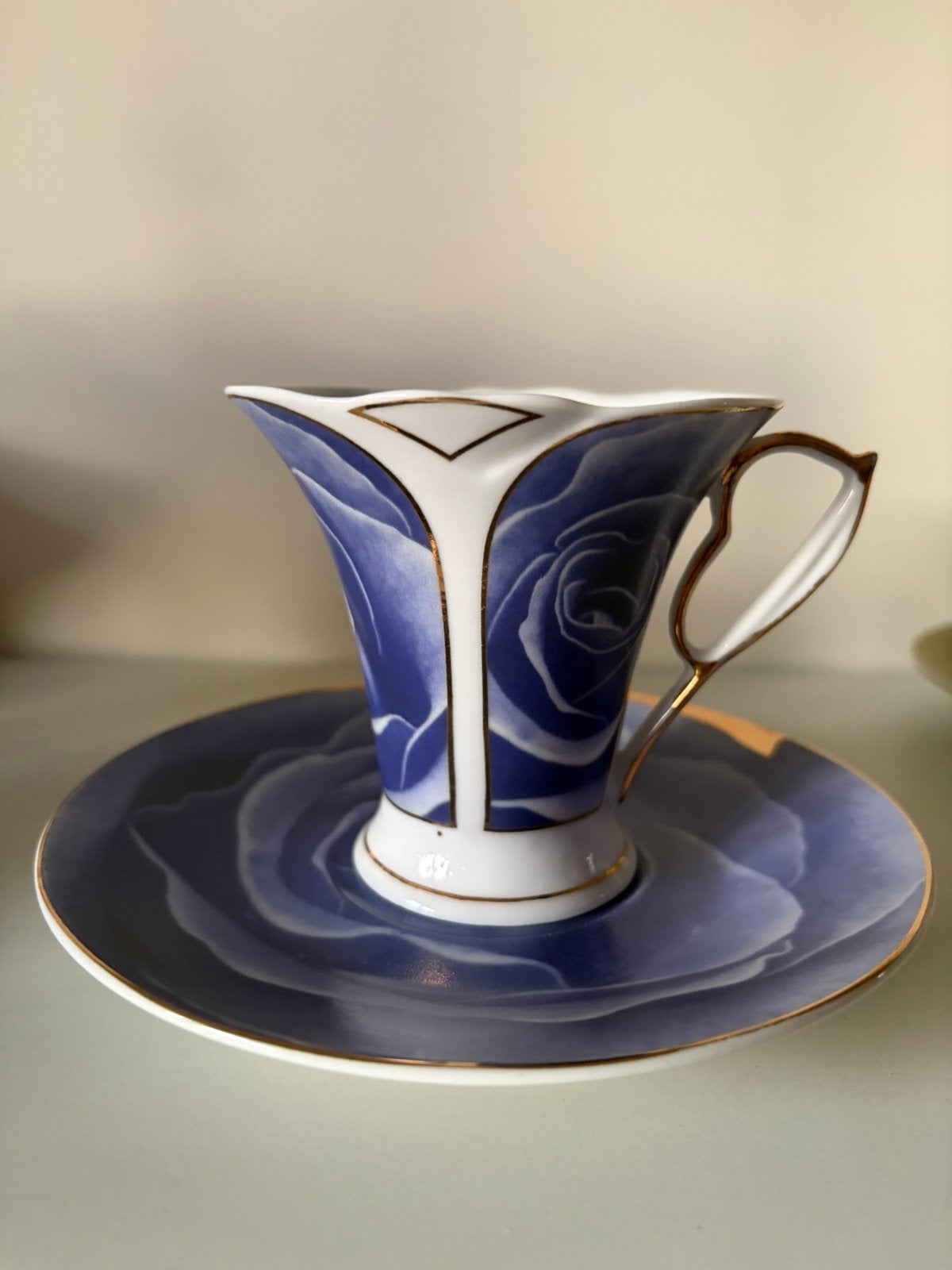 Prachtige VINTAGE KOP & SCHOTELS, Antiek en Kunst, Ophalen