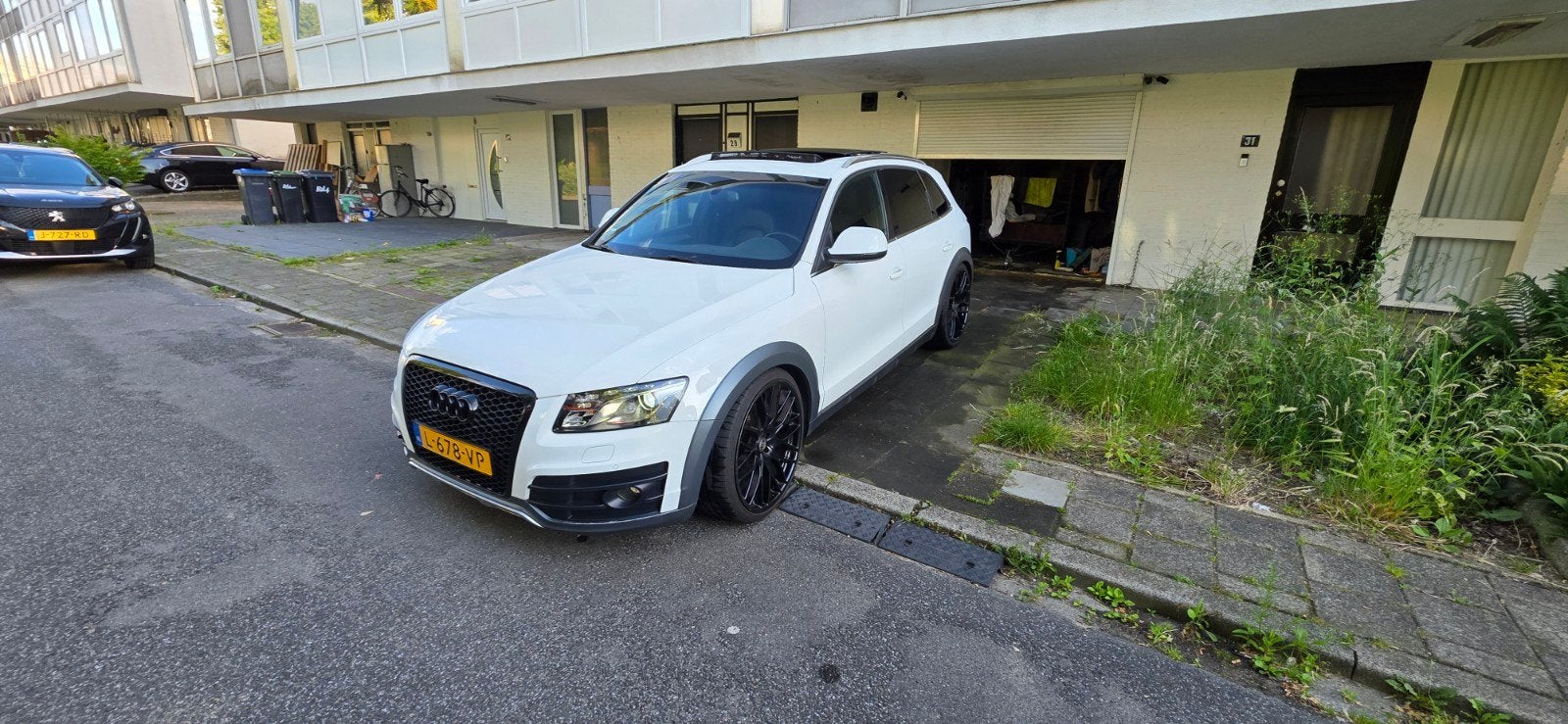 Dikke Audi Q5 allroad 2.0 Tfsi Quattro met 22inch, Auto's, Automaat, 1730 kg, Zwart, 4 cilinders