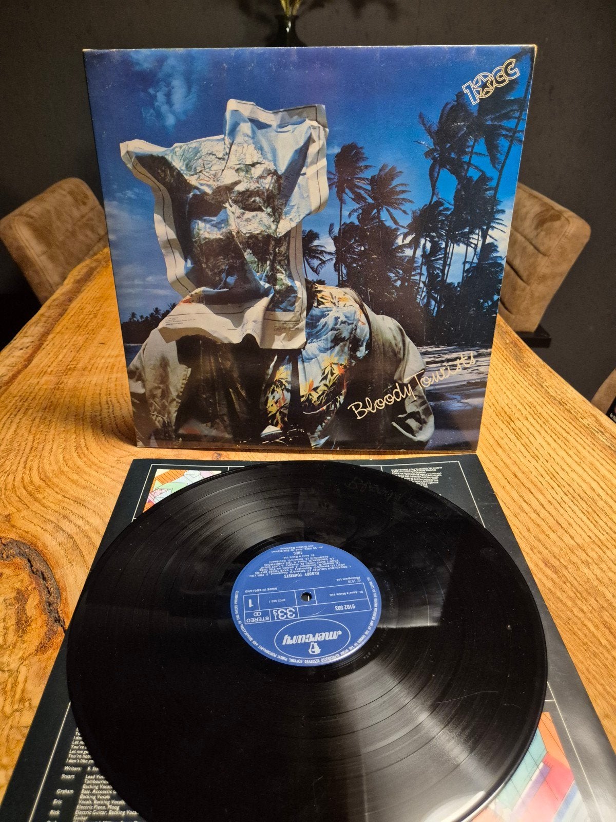 10cc - Bloody Tourists LP (1978), LP, Gebruikt, Pop, Ophalen of Verzenden