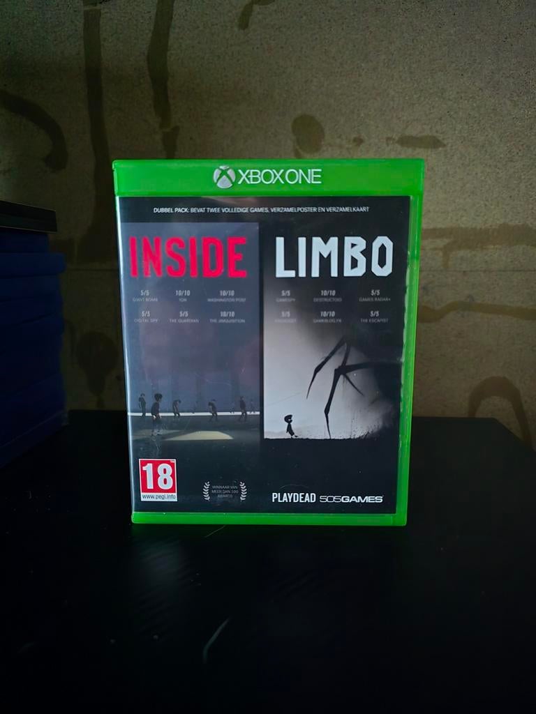 Inside & Limbo Dubbel Pack Xbox One - Zo goed als nieuw, Puzzel en Educatief, Vanaf 18 jaar, 1 speler, Ophalen of Verzenden
