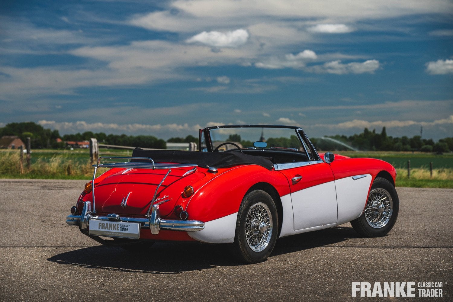 Austin-Healey 3000 mkIII BJ8 Phase2 (1966), Auto's, Achterwielaandrijving, Gebruikt, Zwart, 4 stoelen