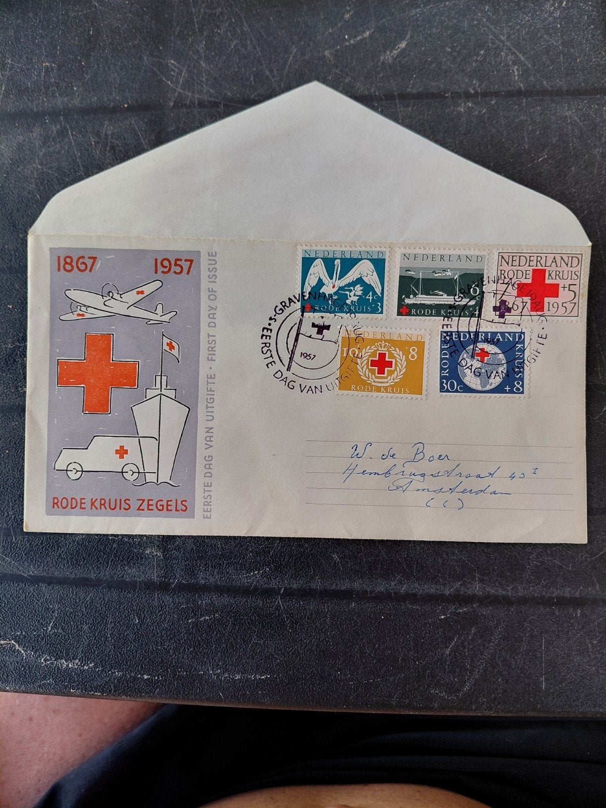 FDC E 31 beschreven., Ophalen of Verzenden, Nederland
