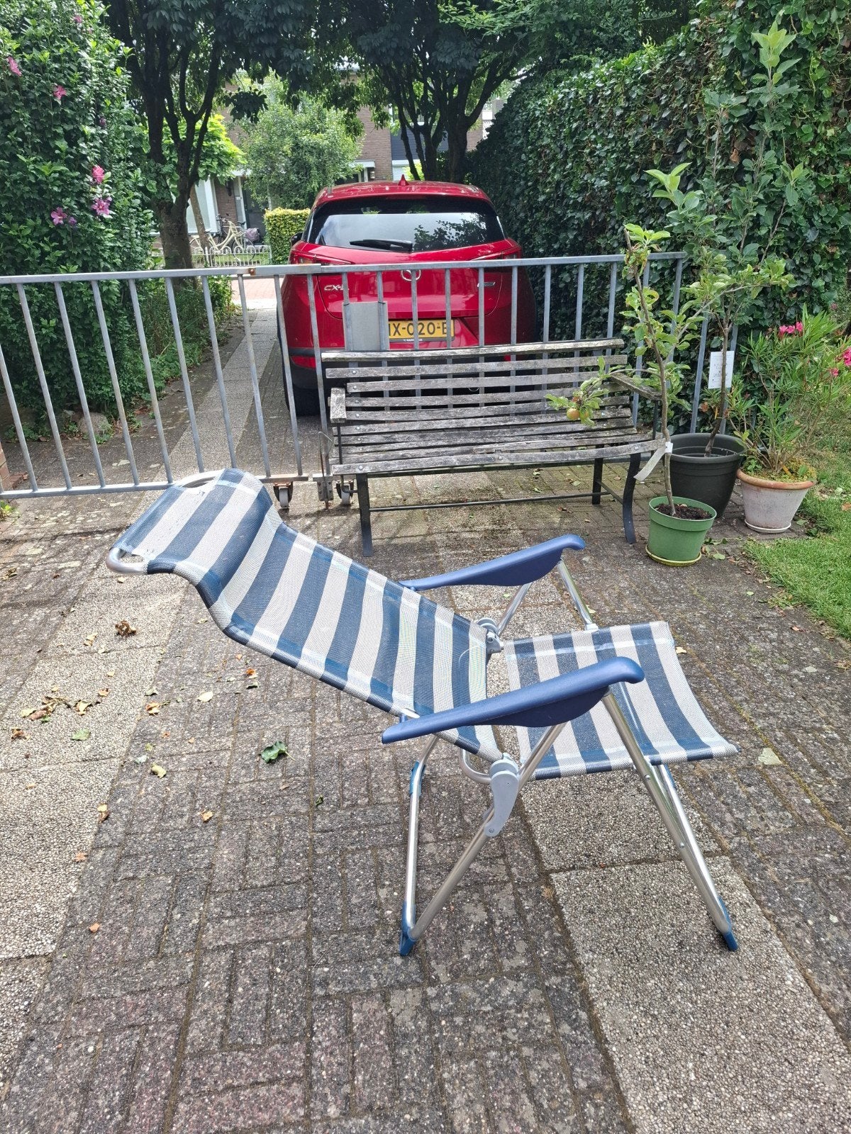 2 x lichtgewicht stoelen, Caravans en Kamperen, Camper-accessoires, Ophalen