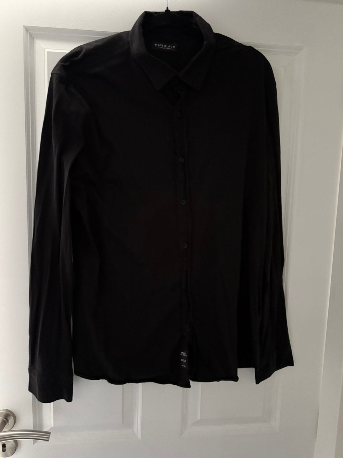 Mavi Black Premium Product overhemd, Kleding | Heren, Overhemden, Ophalen of Verzenden, Zo goed als nieuw, Zwart, Overige halswijdtes