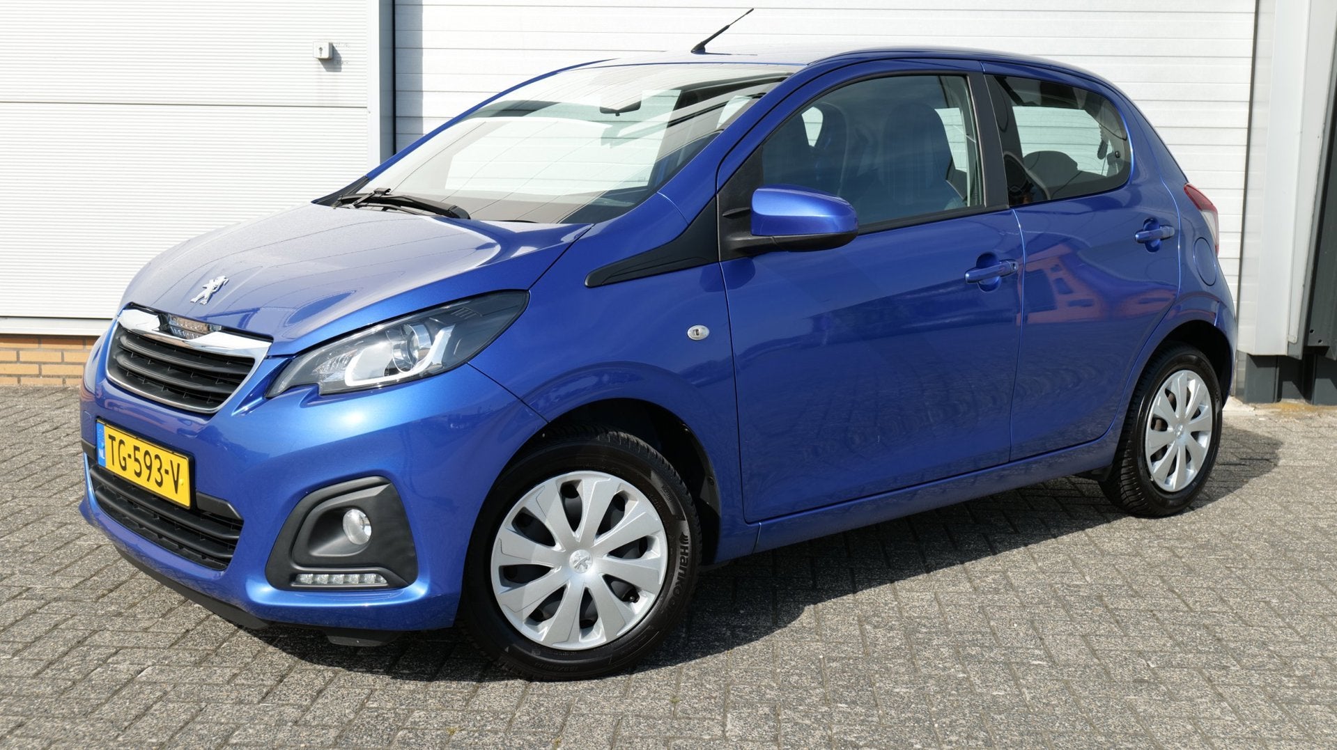 Peugeot 108 1.0 e-VTi Active 5DR NL-auto NAP Airco Bluetooth, Auto's, Voorwielaandrijving, Stof, Gebruikt, Origineel Nederlands