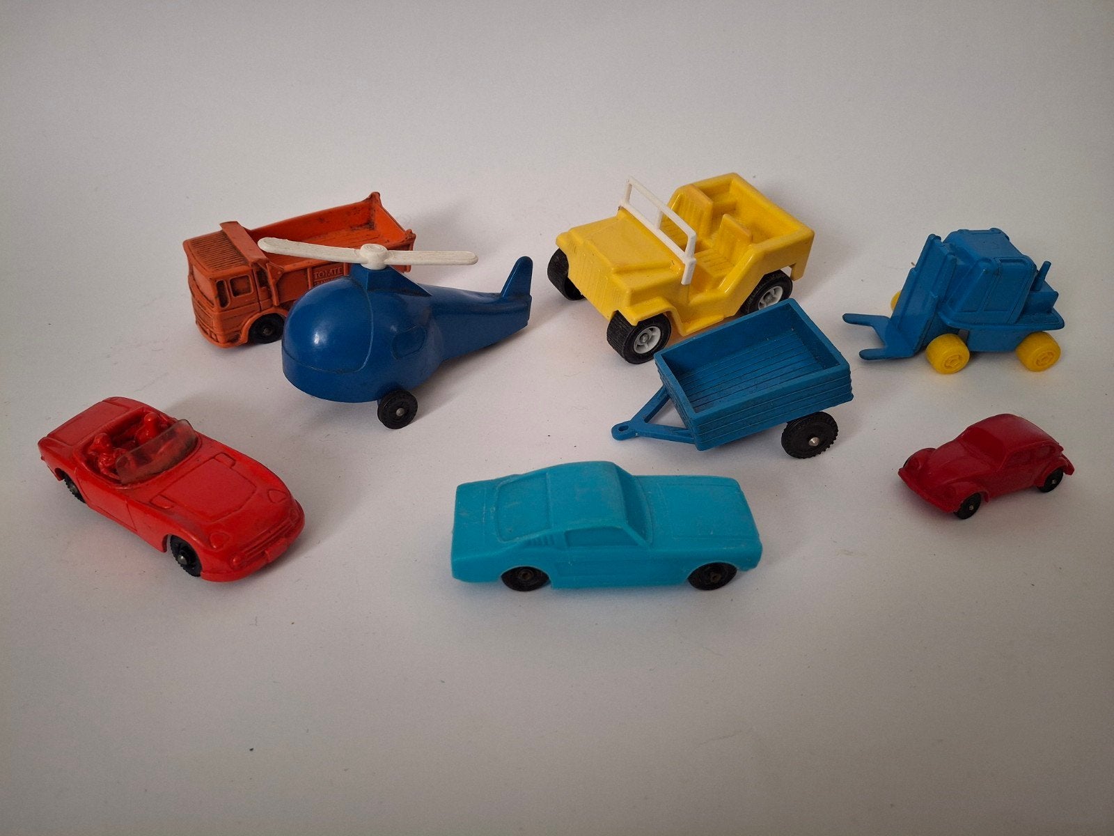 Vintage rubber vinyl auto oa Tomte, Ophalen of Verzenden, Gebruikt, Jongen of Meisje