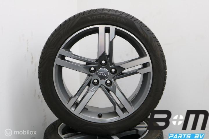 ALLSEASON! Org 18 inch Audi S-Line velgen Audi A4 8W0601025M, Auto-onderdelen, Banden en Velgen, 18 inch, Banden en Velgen, Personenwagen