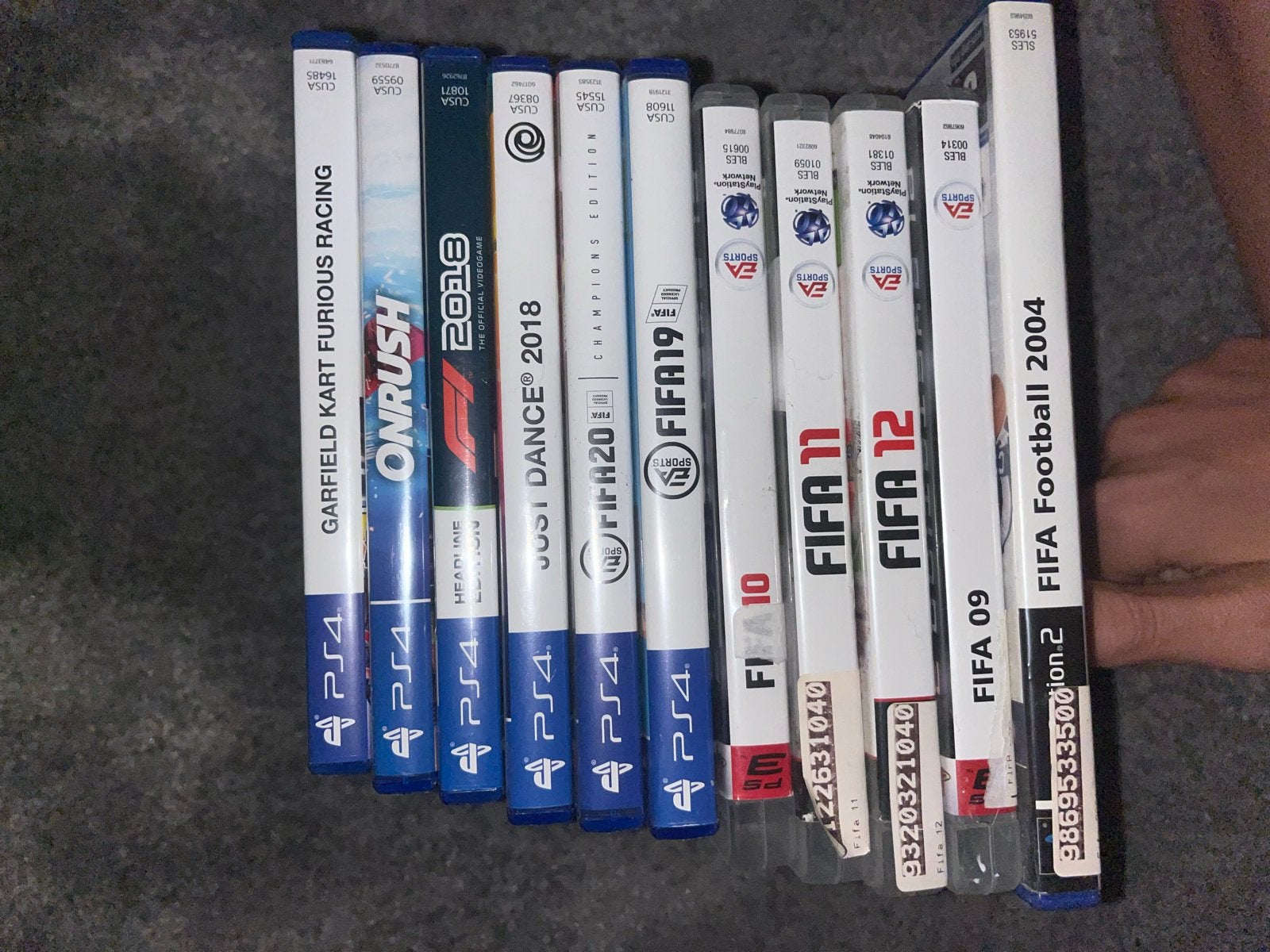 PS4 Games: FIFA, Just Dance, Garfield Kart, Onrush, Gebruikt, Eén computer, Ophalen of Verzenden, Sport