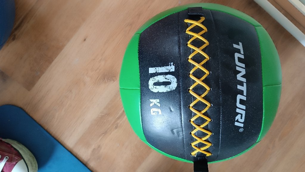 Wall ball 10 kilo, Ophalen, Zo goed als nieuw, Fitnessbal