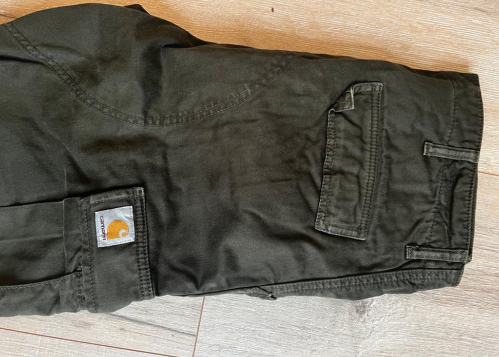 Carhartt Regular Cargo Pant - Donkergroen (Maat 40x32), Kleding | Heren, Broeken en Pantalons, Ophalen of Verzenden, Zo goed als nieuw