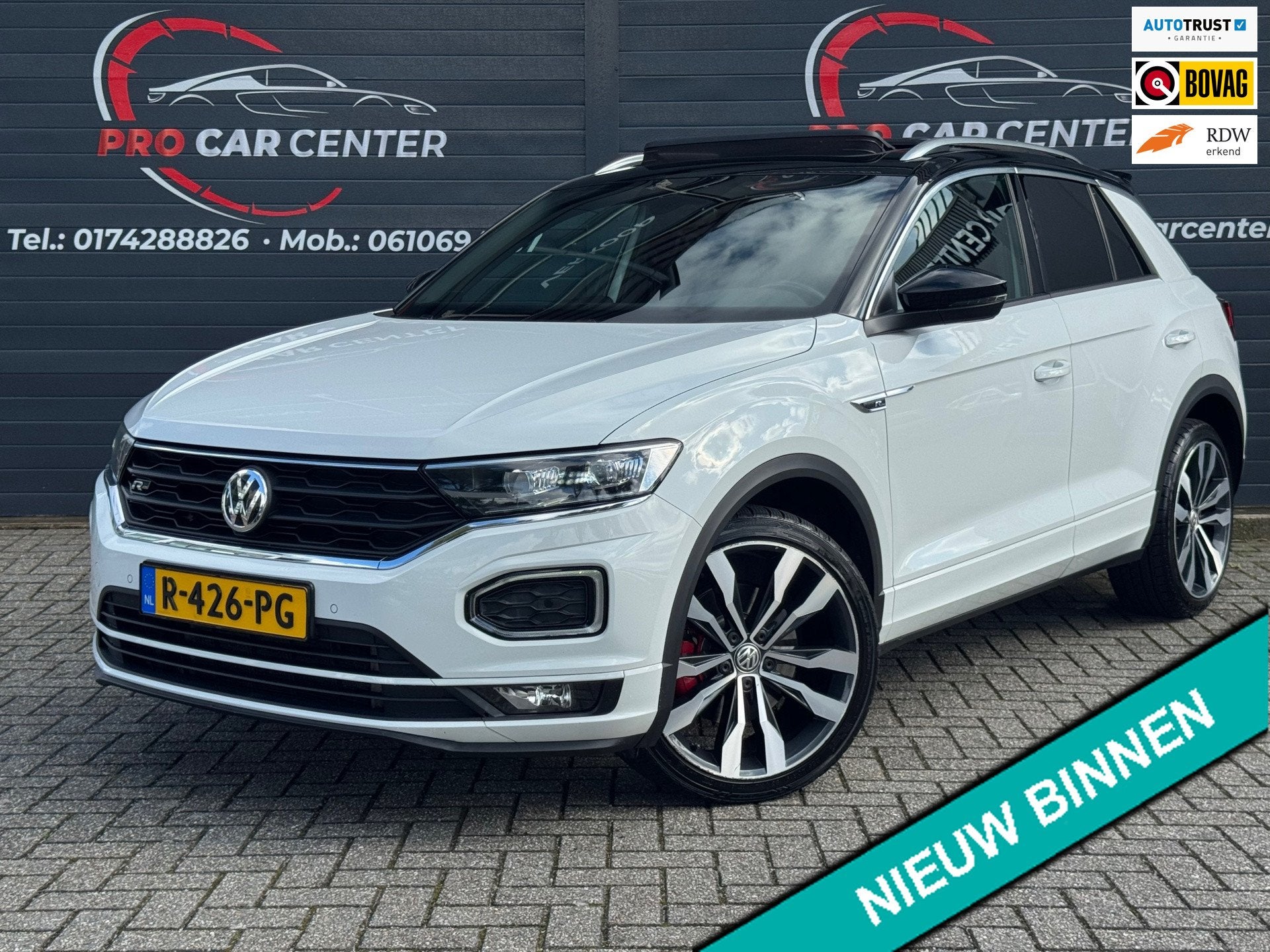 Volkswagen T-Roc 2.0 TSI 4Motion Sport 3xR-Line Aut | Pano |, Auto's, Automaat, 15 km/l, Gebruikt, Euro 6