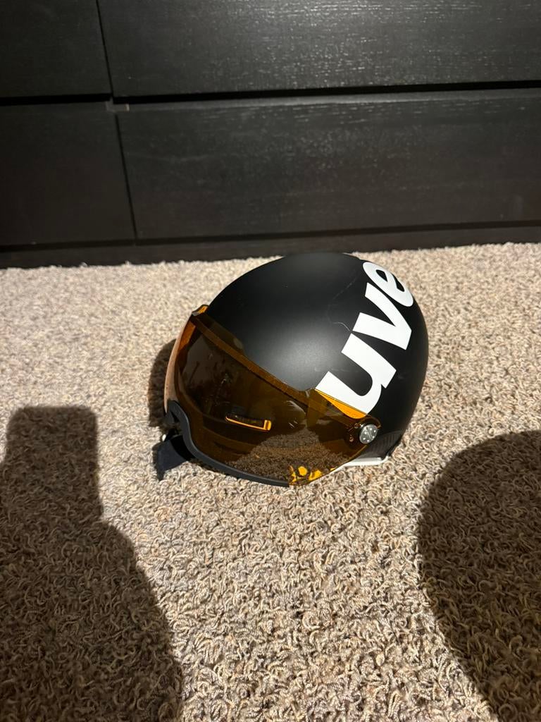 Skihelm uvex, Verzenden, Met vizier, Gebruikt