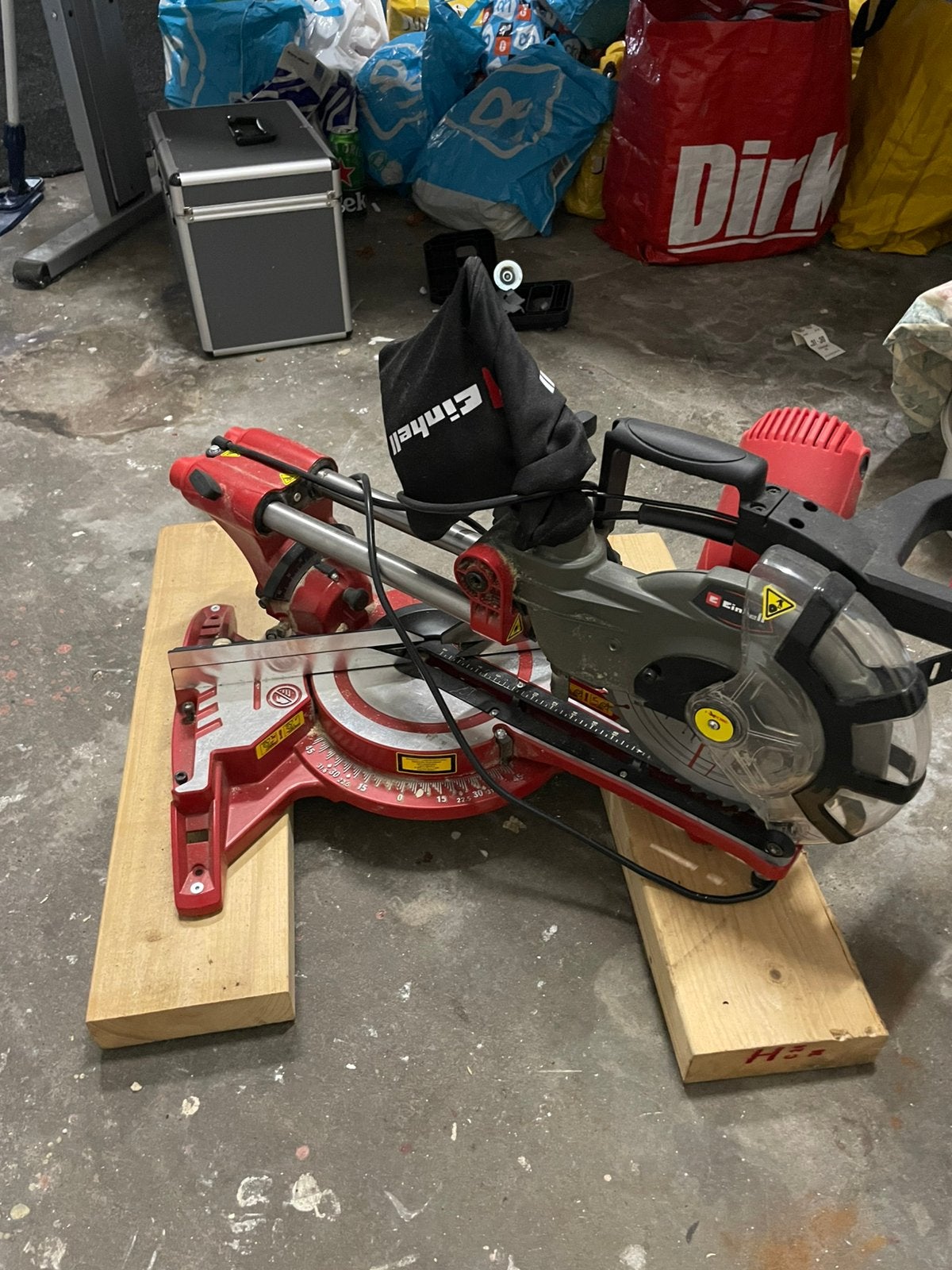 Cirkelzaag, Doe-het-zelf en Verbouw, Gereedschap | Zaagmachines, Ophalen, Cirkelzaag, Zo goed als nieuw, 30 tot 70 mm