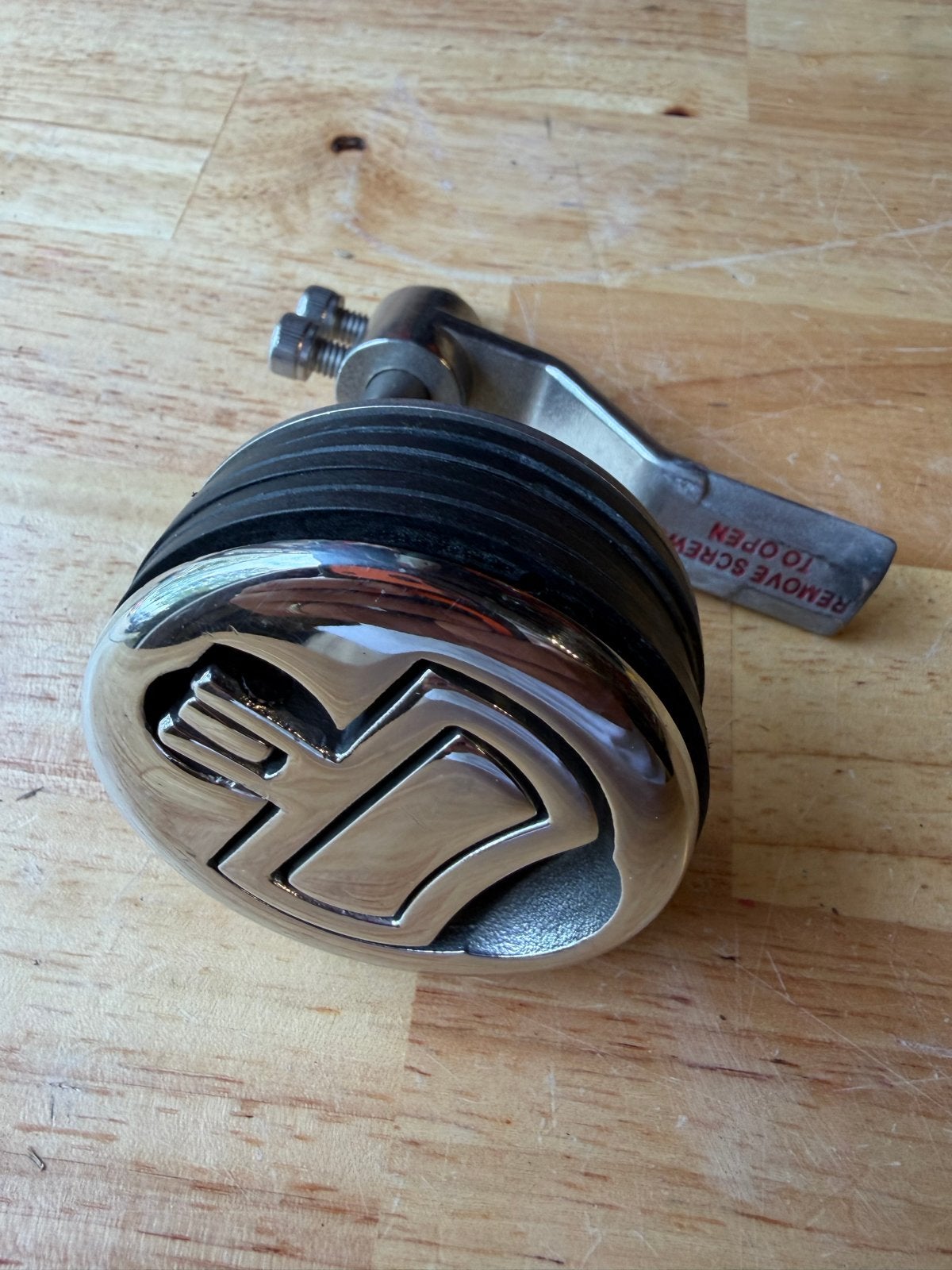 RVS Luiksluiting / Rubber Expansie Compressiesluiting (Ø 60, Ophalen of Verzenden, Gebruikt, Overige typen