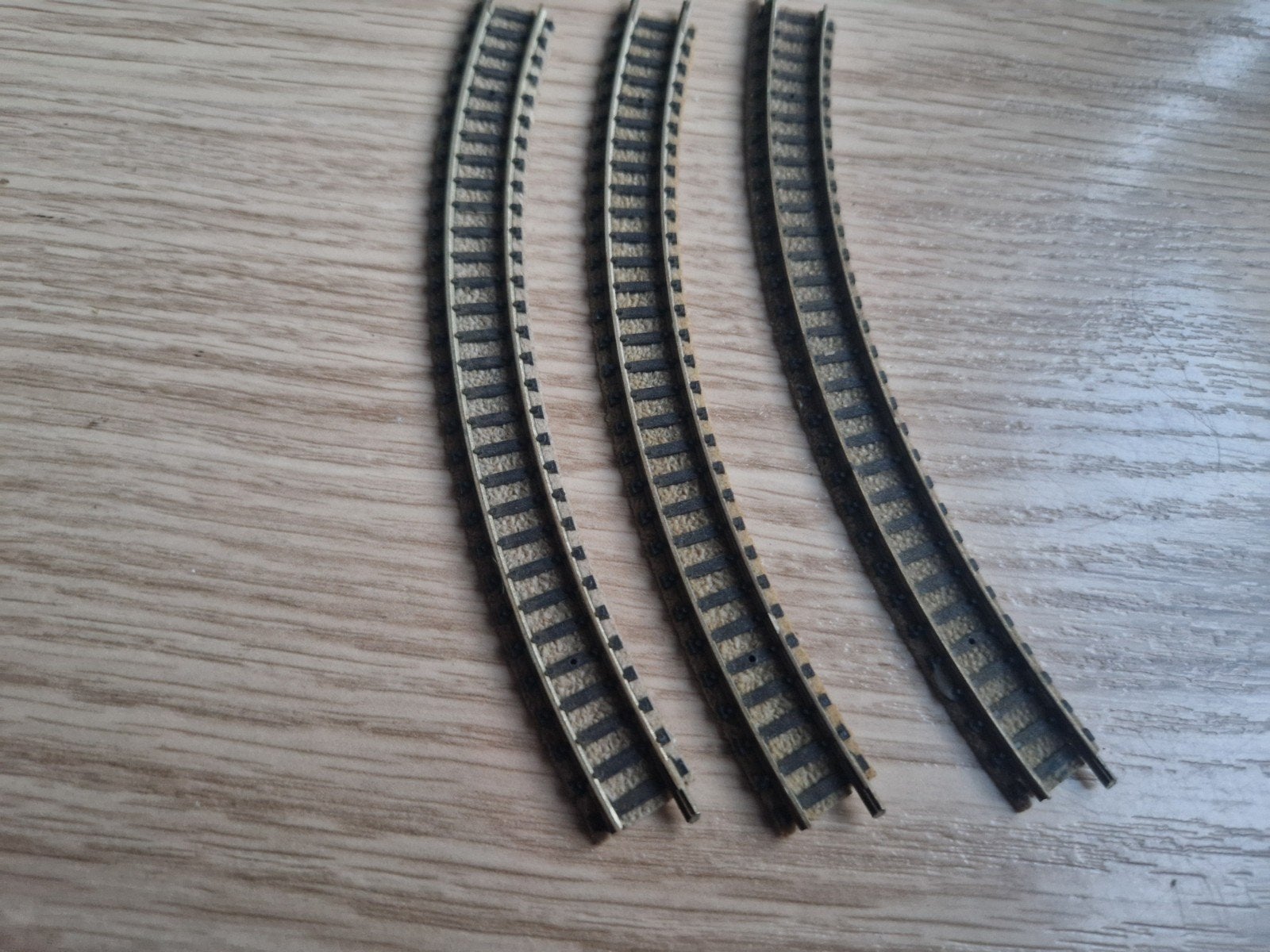 spoor N rail met bedding € 3 -, Overige merken, Gelijkstroom, Nieuw, Rails