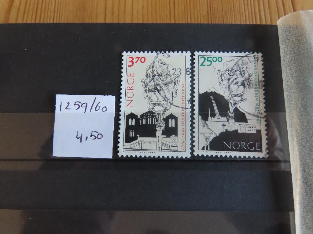 Noorwegen 1259/60, Ophalen of Verzenden, Noorwegen, Gestempeld