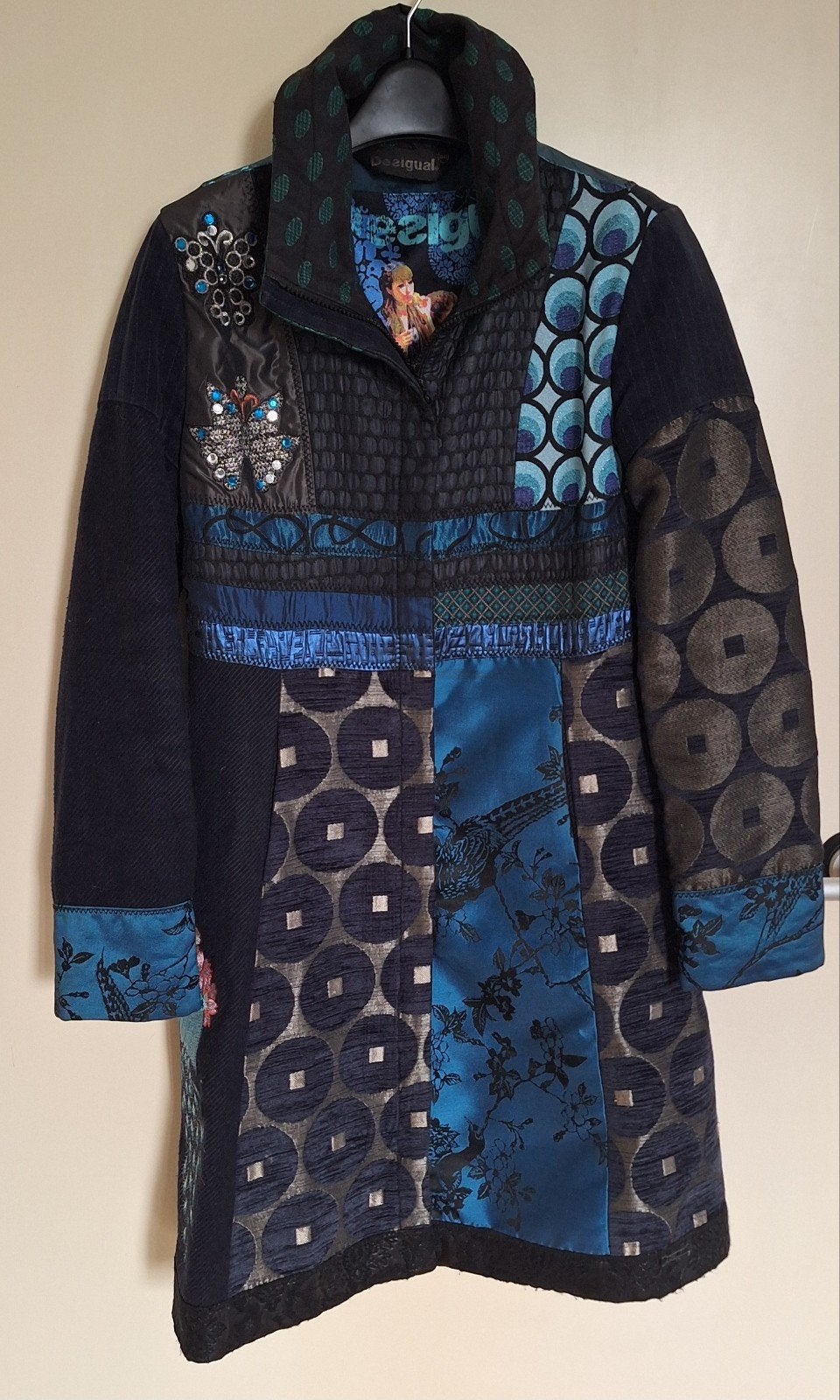 Artistieke jas | Desigual, Meerkleurig, Ophalen of Verzenden, Jasje, Gedragen