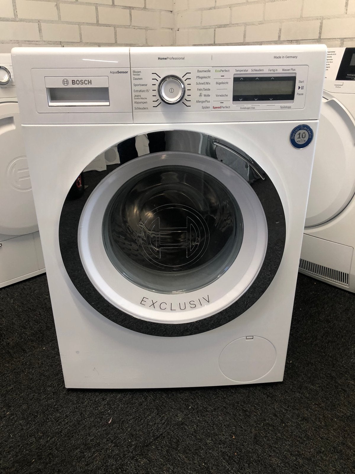 DAG DEAL €275 Bosch Serie8 wasmachine A+++ 8kg MET GARANTIE, Witgoed en Apparatuur, Ophalen, Minder dan 85 cm, 8 tot 10 kg, Kort programma
