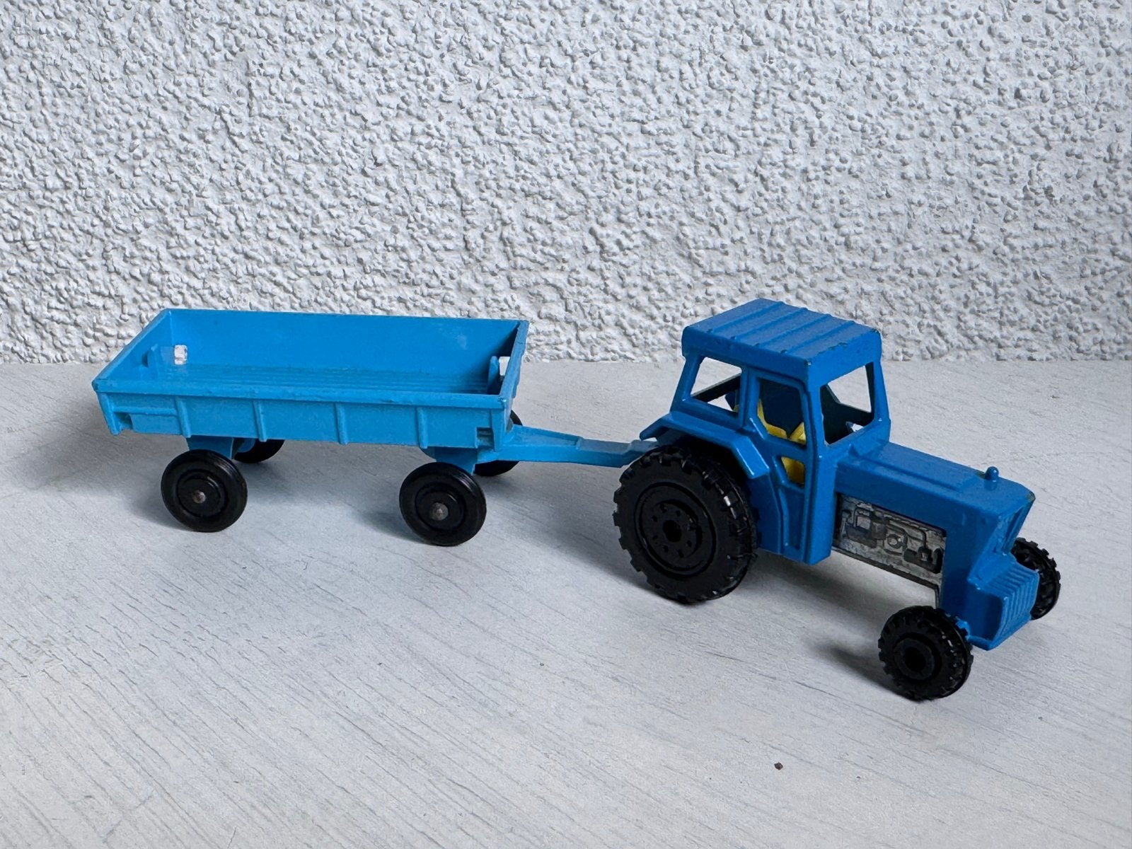 Matchbox Ford Tractor met Hay Trailer (1978), Ophalen of Verzenden, Gebruikt