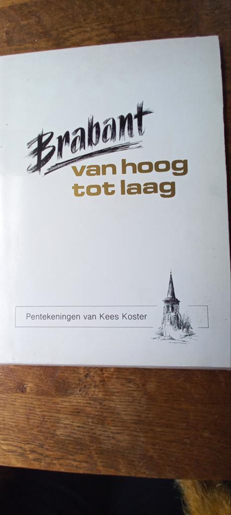 Brabant van hoog tot laag - Pentekeningen Kees Koster, Boeken, Ophalen of Verzenden, Zo goed als nieuw, Kees Koster, Nederland