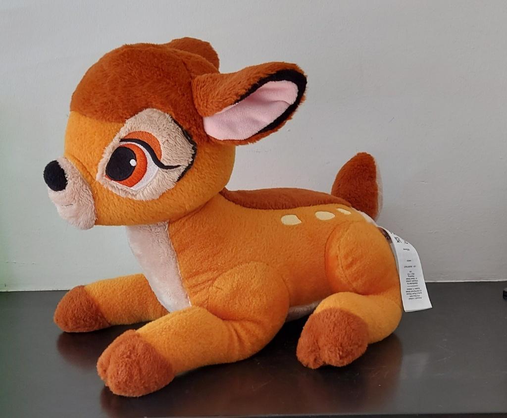 Knuffel Disney Bambi hertje, Ophalen of Verzenden, Bambi of Dumbo, Gebruikt, Knuffel