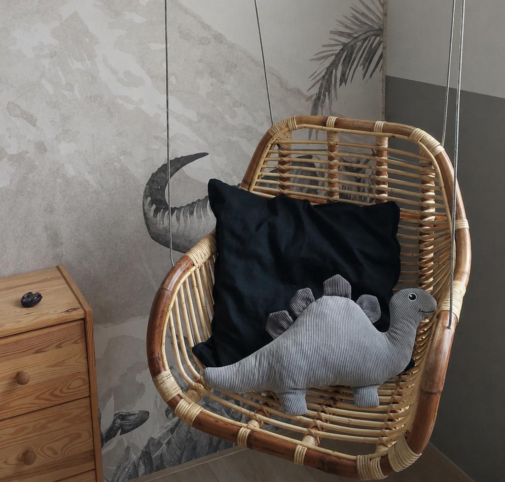 Rotan hangstoel voor kinderkamer, Ophalen, Overige kleuren, Riet of Rotan, Zo goed als nieuw
