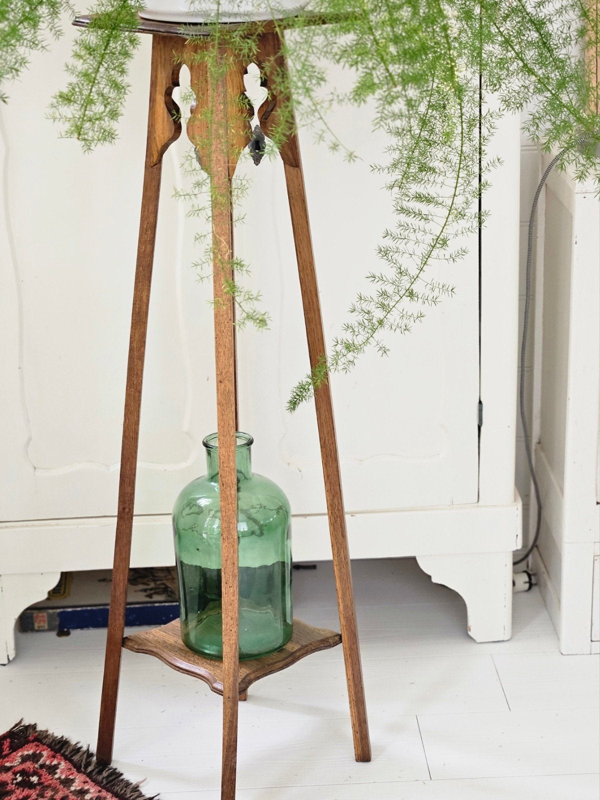 Franse hoge piedestal / plantenzuil, Antiek en Kunst, Antiek | Woonaccessoires, Ophalen