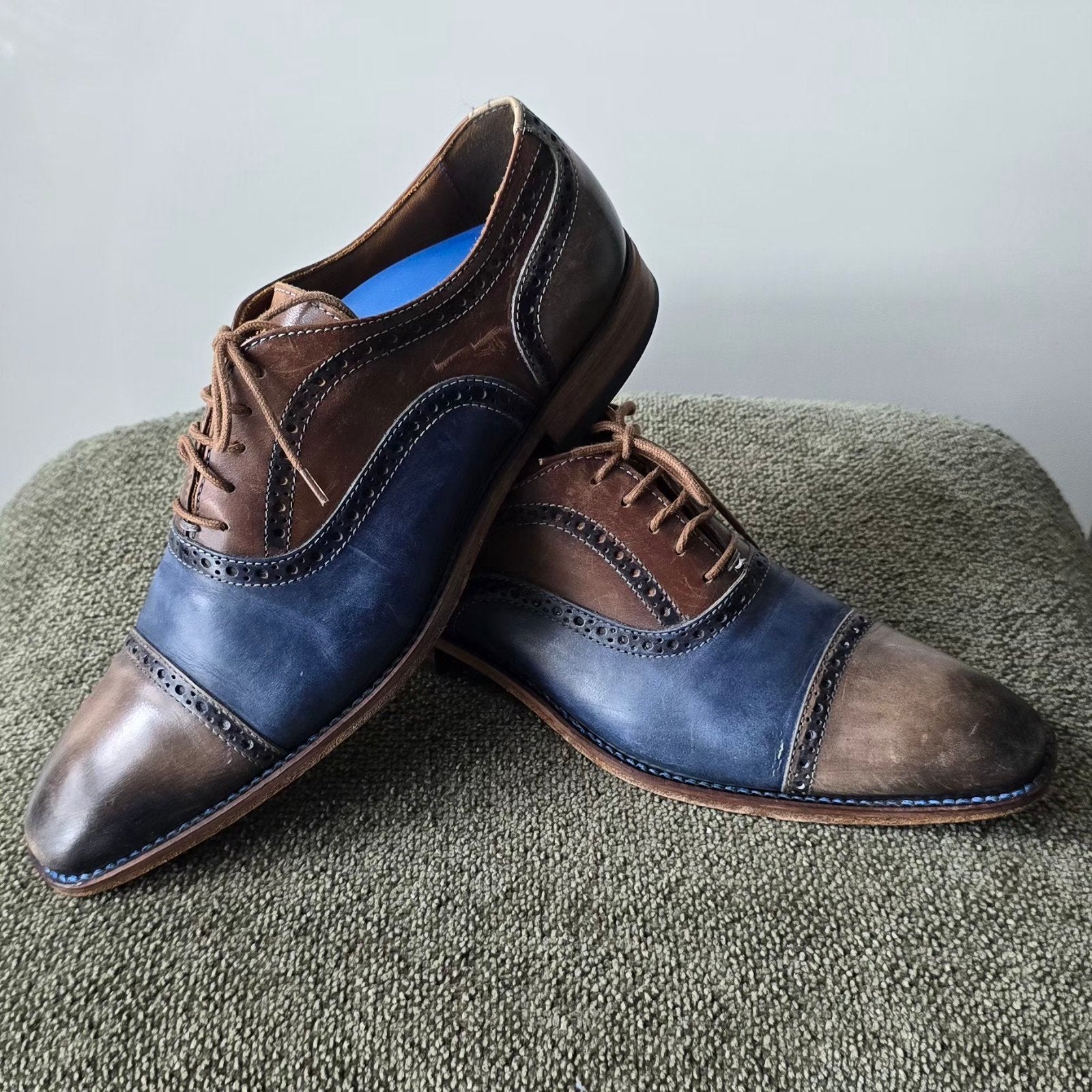 Nette Giorgio herenschoenen in 3 kleuren leer, Ophalen of Verzenden