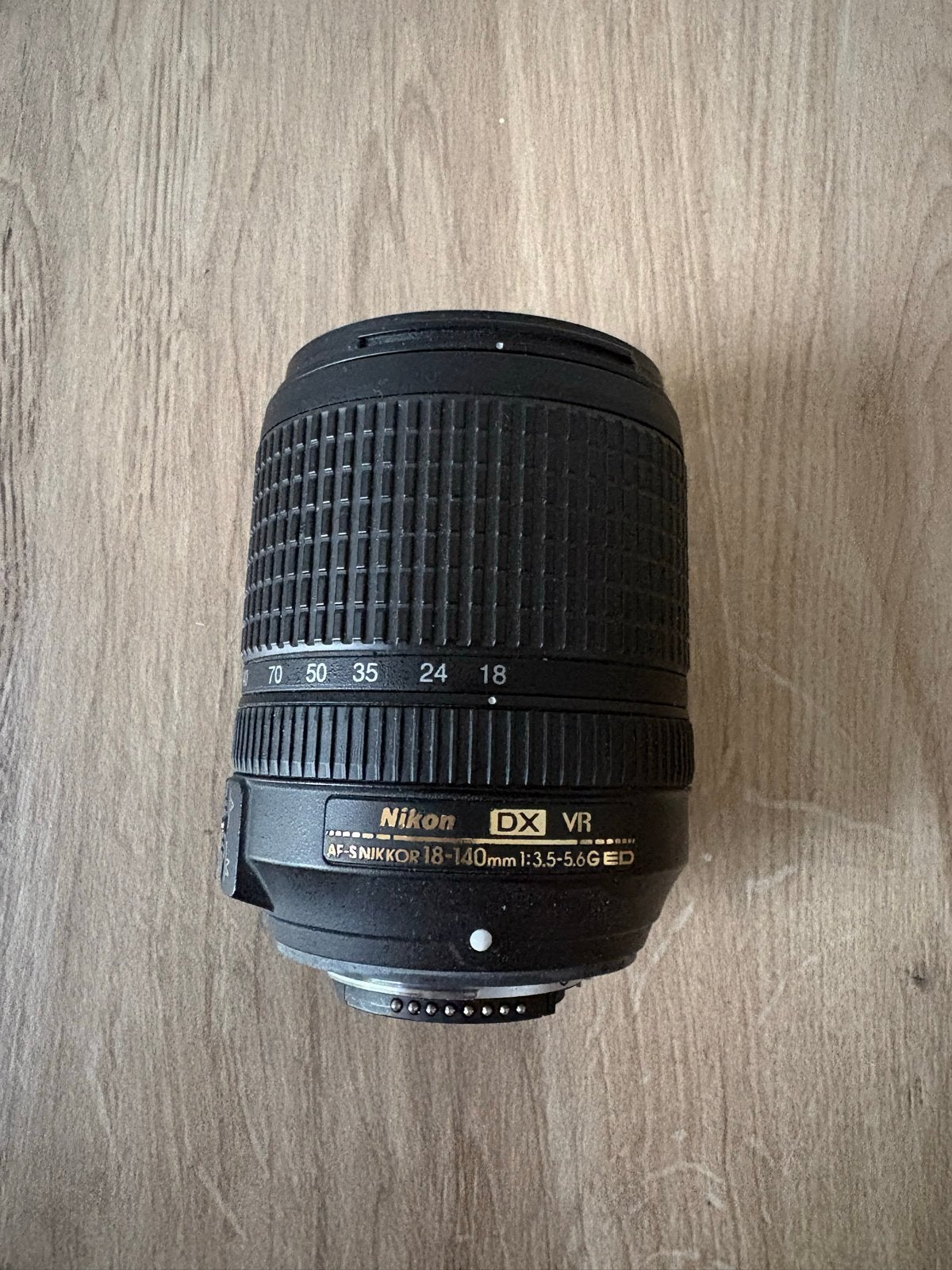 Nikon AF-S Nikkor 18-140mm f/3.5-5.6G ED VR DX lens, Audio, Tv en Foto, Gebruikt, Autofocus, Nikon, Ophalen of Verzenden