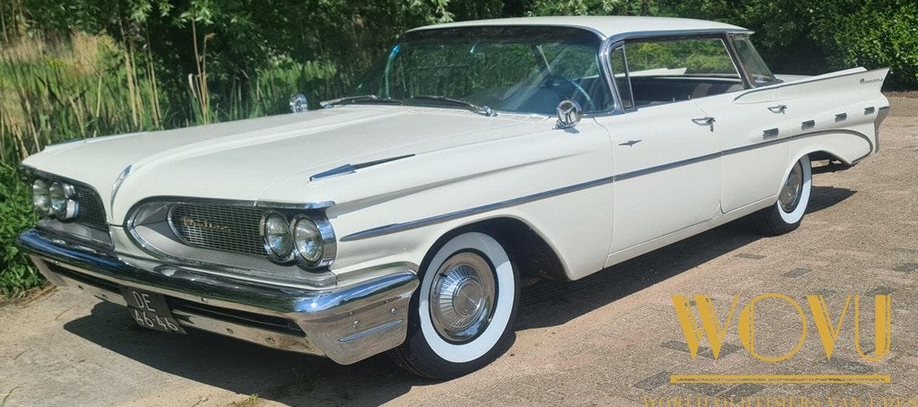Pontiac parisienne flattop, Automaat, Pontiac, Overige carrosserieën, Wit