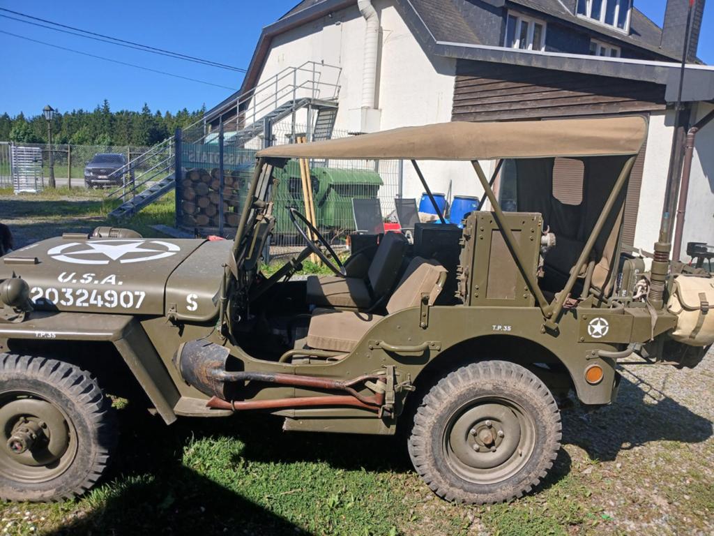Jeep hotchkis willy compleet gerestaureerd, Verzamelen, Militaria | Tweede Wereldoorlog, Ophalen, Landmacht, Amerika, Overige typen