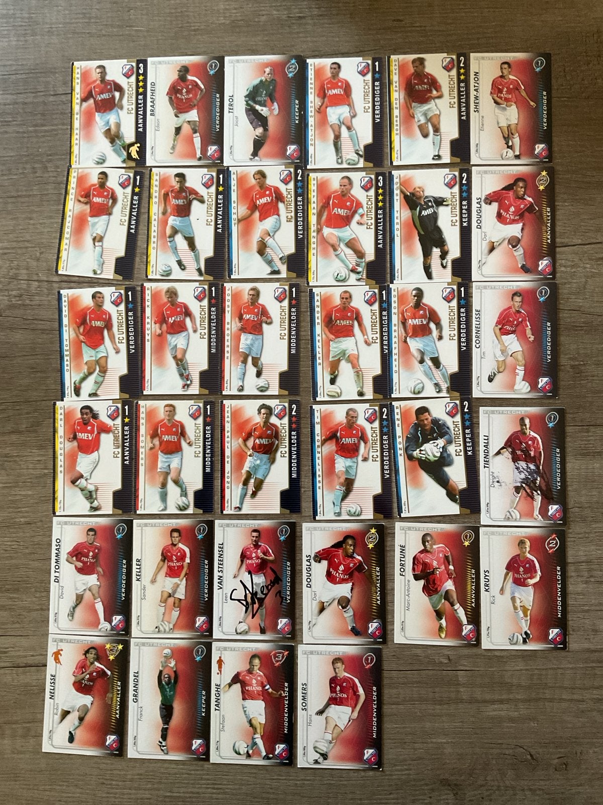 FC Utrecht Voetbal Plaatjes - Diverse Spelers Collectie, Verzamelen, Ophalen of Verzenden, Gebruikt, F.C. Utrecht, Poster, Plaatje of Sticker