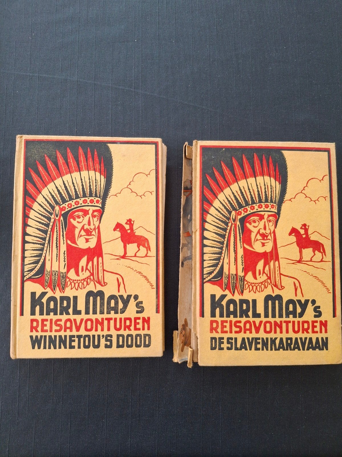Karl May s Reisavonturen: Winnetou's Dood & De Slavenkaravaa, Ophalen, Gelezen, Karl May