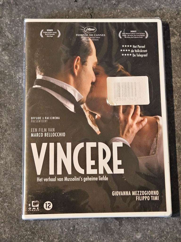DVD Vincere Mussolini's geheime liefde NIEUW gesealed, Alle leeftijden, Ophalen of Verzenden, Nieuw in verpakking