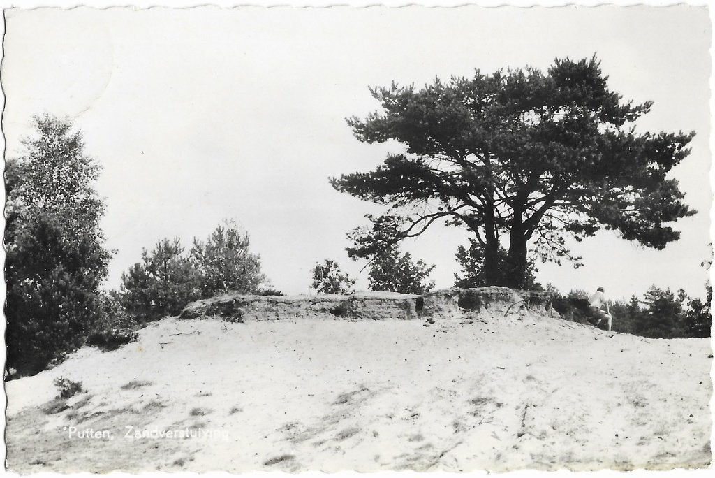 Putten, Zandverstuiving, Verzenden, 1960 tot 1980, Gelopen, Gelderland