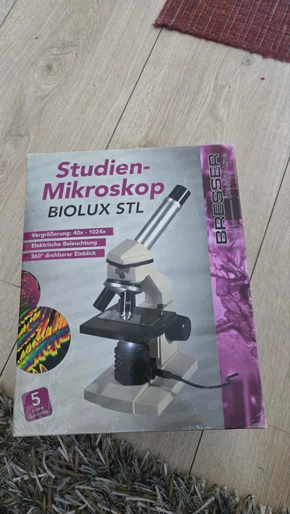 Student Mikroskop Biolux STL Bresser, Audio, Tv en Foto, Optische apparatuur | Microscopen, Ophalen of Verzenden, Zo goed als nieuw