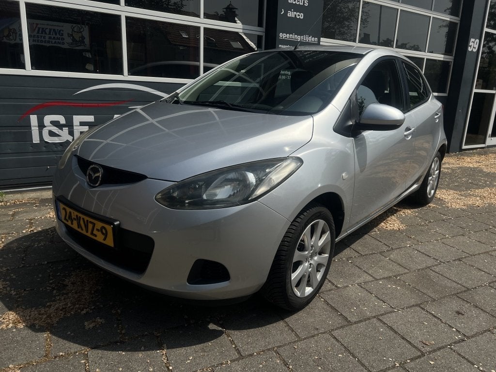 Mazda 2 1.3 TS Airco 5 Deurs (bj 2010), Auto's, Voorwielaandrijving, Stof, Gebruikt, 4 cilinders