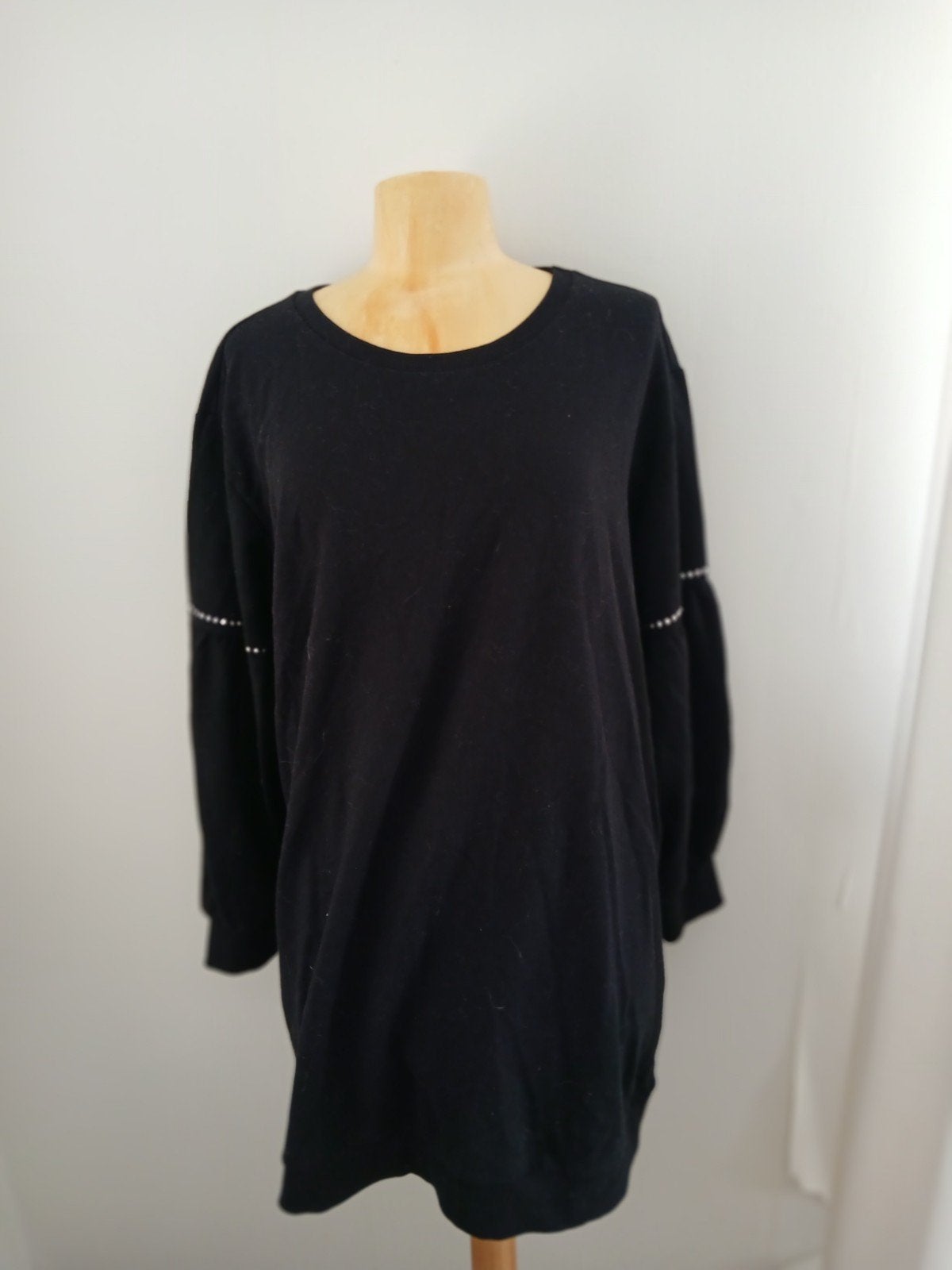 ms mode lange warme trui mt 52, Verzenden, Zwart, Trui of Vest, Nieuw