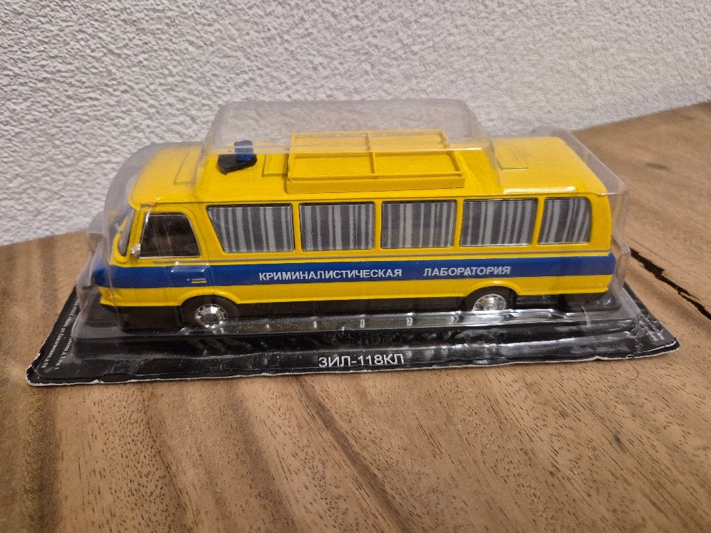 ZIL 118KL Politiebus 1:43 DeAgostini, Overige merken, DeAgostini, Auto, DeAgostini
