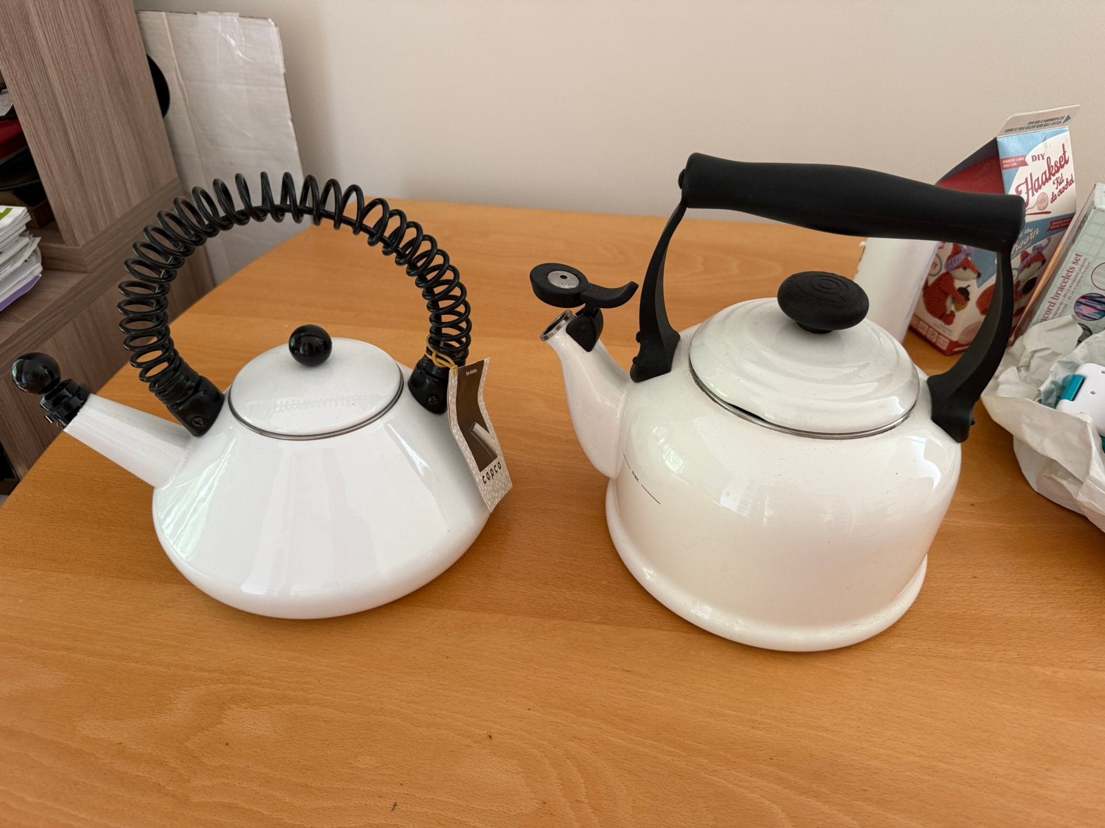 Waterketel fluitketel waterkoker Copco le Creuset, 2 liter of meer, Ophalen of Verzenden, Zo goed als nieuw