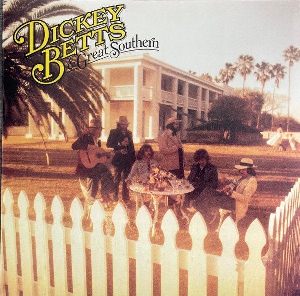 Dickey Betts: Great Southern lp blauw vinyl, Verzenden, Zo goed als nieuw, 12 inch, Poprock