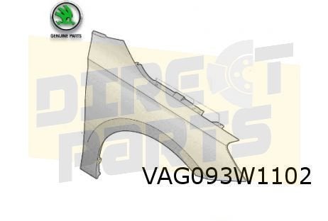 Skoda Fabia (8/21-) Voorscherm Rechts Origineel! 6VA821106A